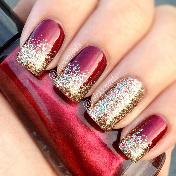 christmas-nail-designs-with-glitter-nails