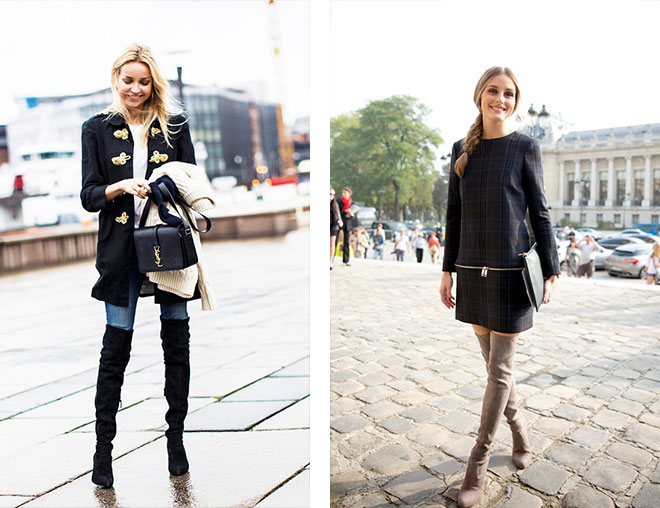 35 Styles to Wear Over the Knee Boots For this Fall 2016 - Fashion ...