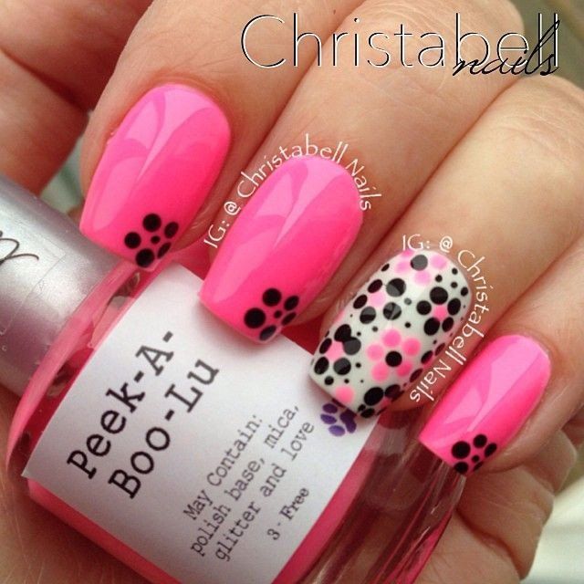 Lovely-Pink-Nail-Art-Design18