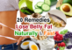 20 Remedies How to Lose Belly Fat Naturally & Fast