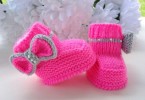32 knit Patterns Baby Shoes For Winter 2016