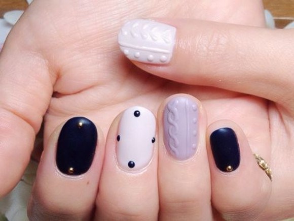 knitted nail designs 2015