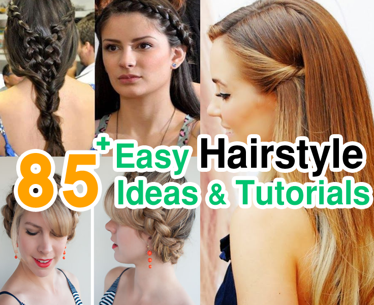 85+ Easy Hairstyle Ideas and Tutorials For Spring/Summer 2016