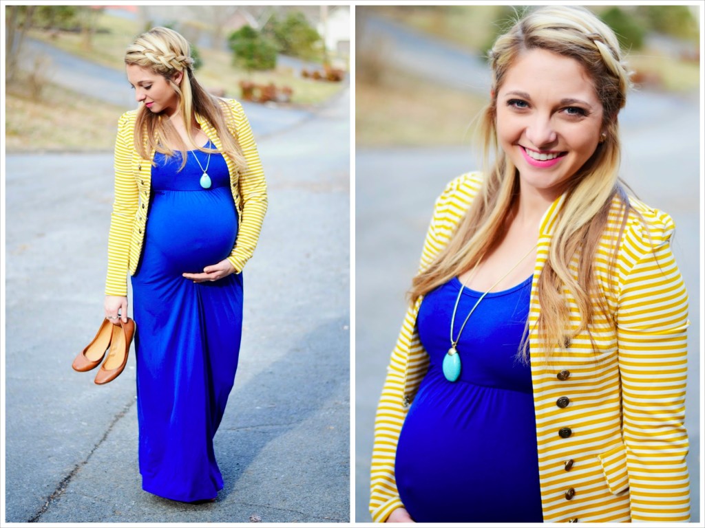 blue in maternity