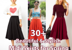 30+ Beautiful & Stylish Midi Skirts for Spring 2023/ 2024