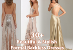 30+ Beautiful & Stylish Formal Backless Dresses 2023/ 2024